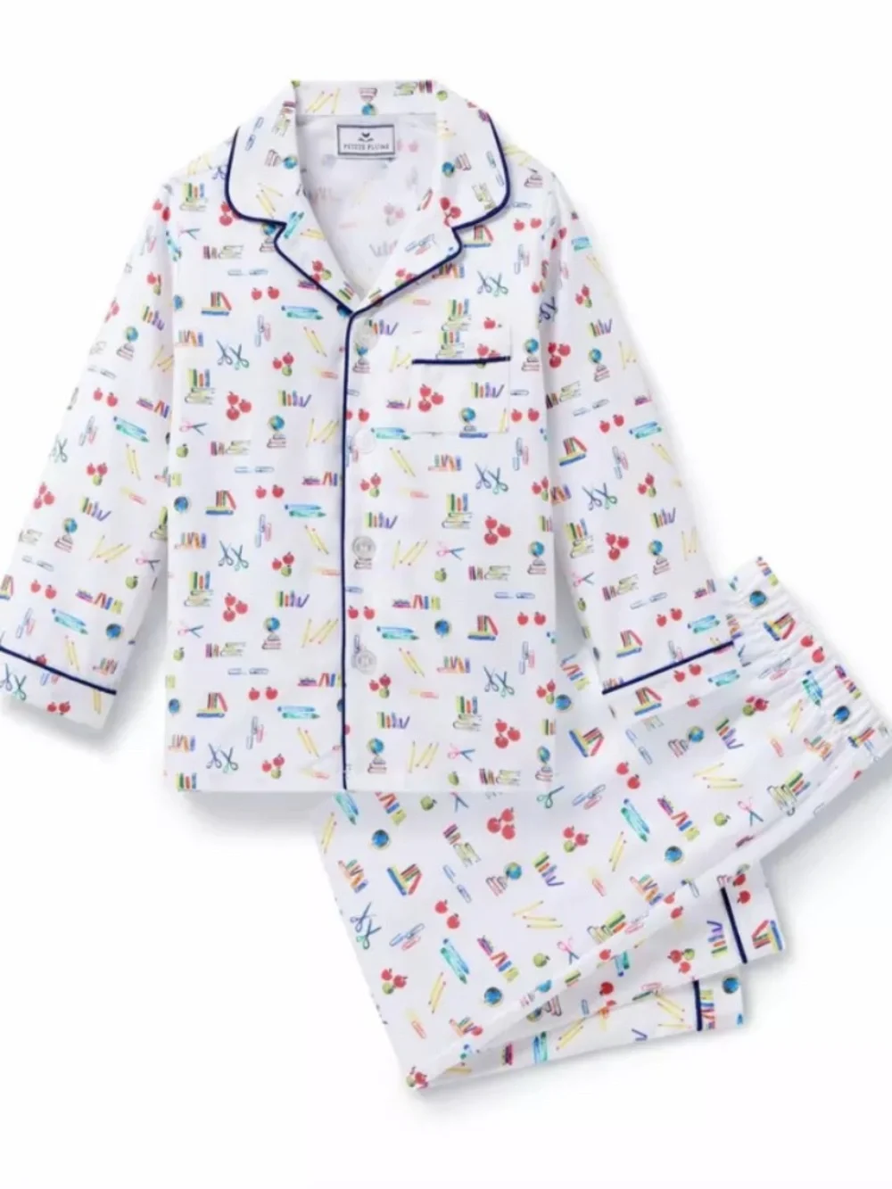 Petite Plume Children's Twill Pajama In Literary Lessons (Size: 3T) NWT
